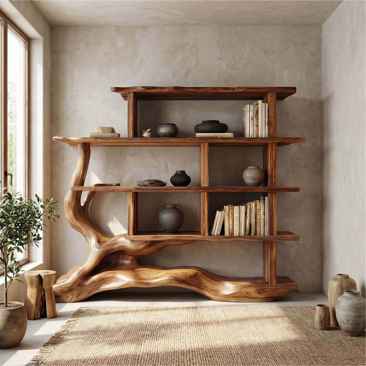 Unique Designer Bookshelf