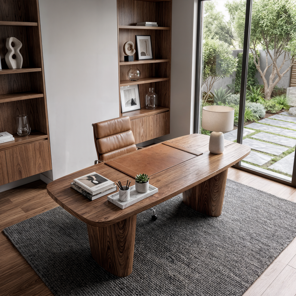 Modern Executive Wooden Desk