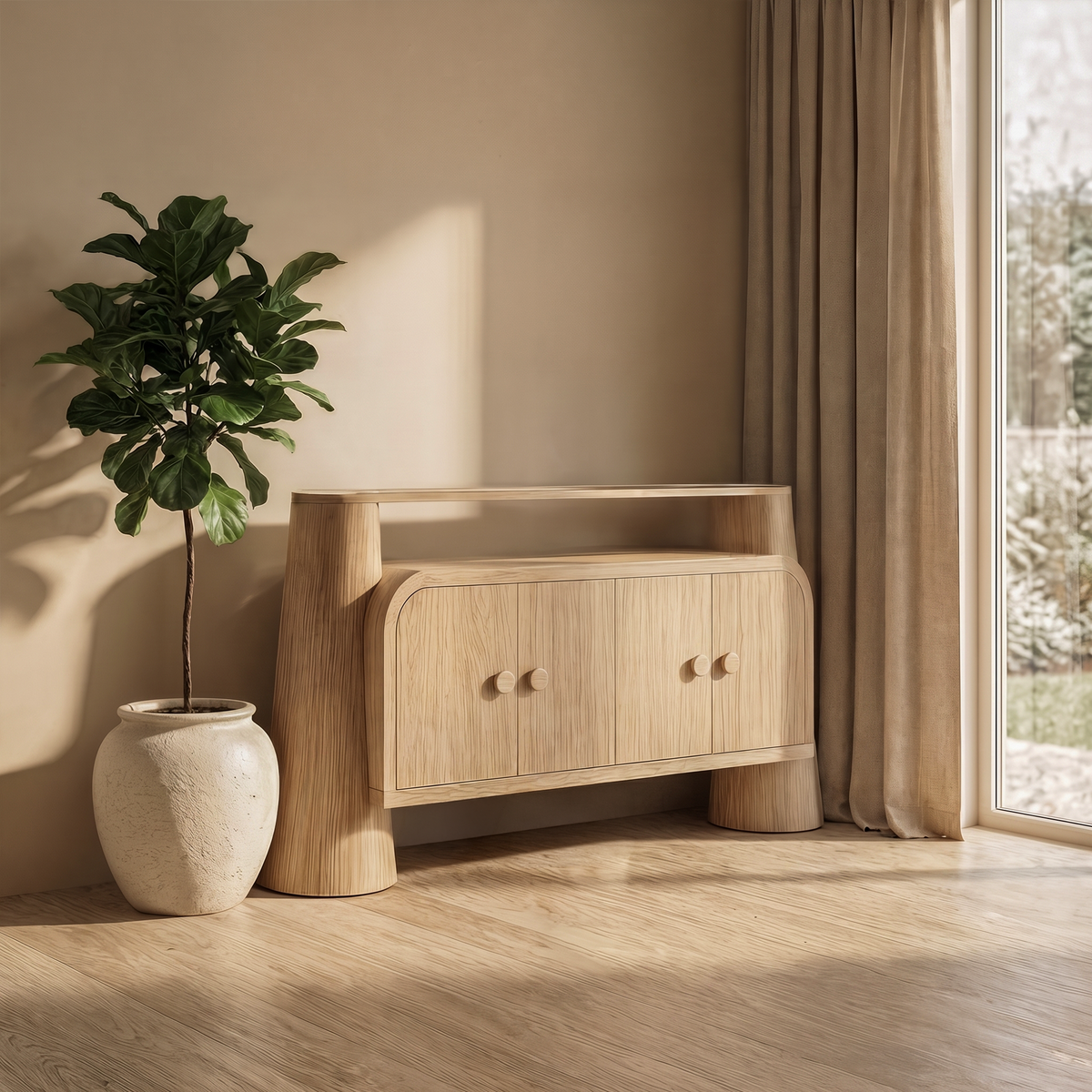 Minimalist Modern Storage Cabinet