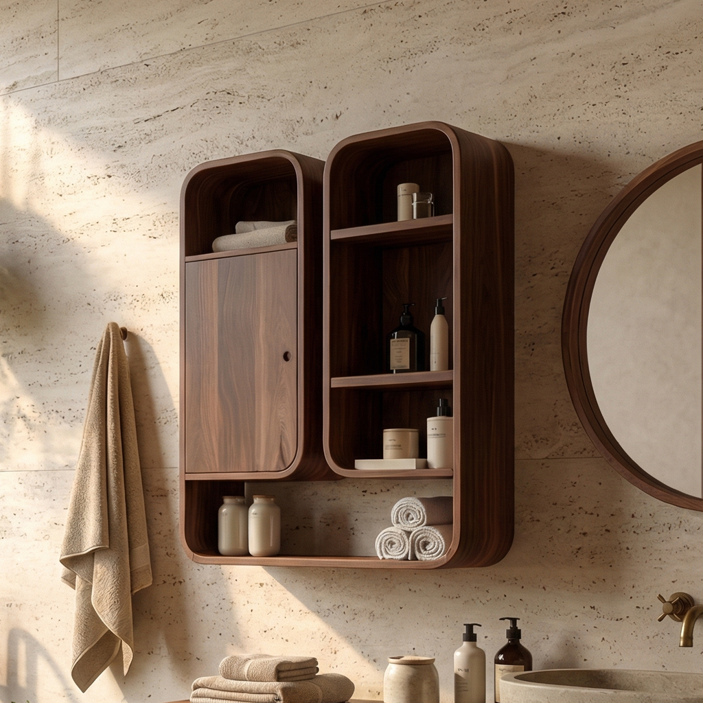 Modern Unique Bathroom Cabinet
