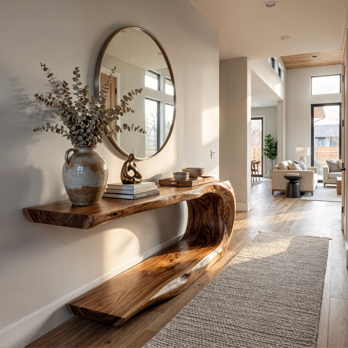 Rustic Console Table