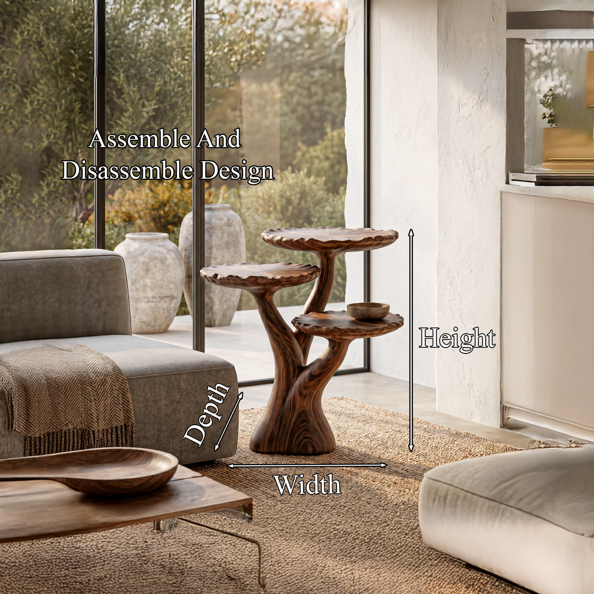 Organic Sculptural Side Table