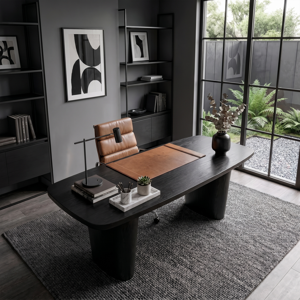 Modern Executive Wooden Desk