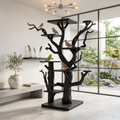 Rustic Bird Perch Stand For Living Room Or Bedroom