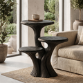 Contemporary Tiered Side Table