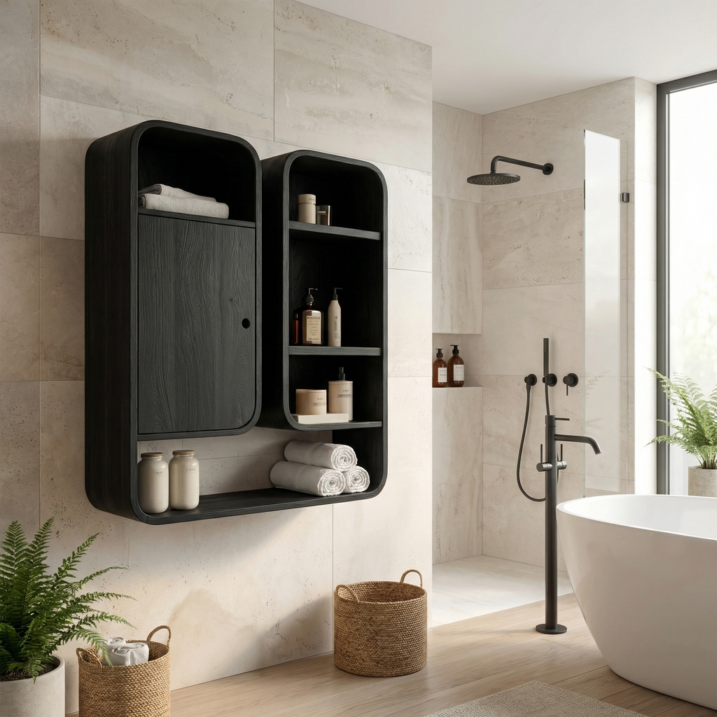 Modern Unique Bathroom Cabinet