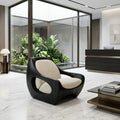 Sculptural Natural Wood Chair For Modern Home Decor