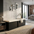 Modern Storage Bench With Minimalist Design For Home Interiors