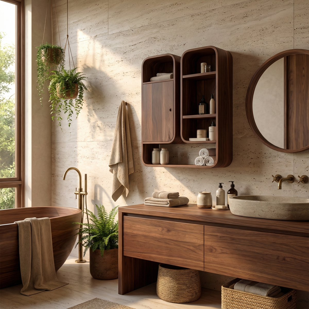 Modern Unique Bathroom Cabinet