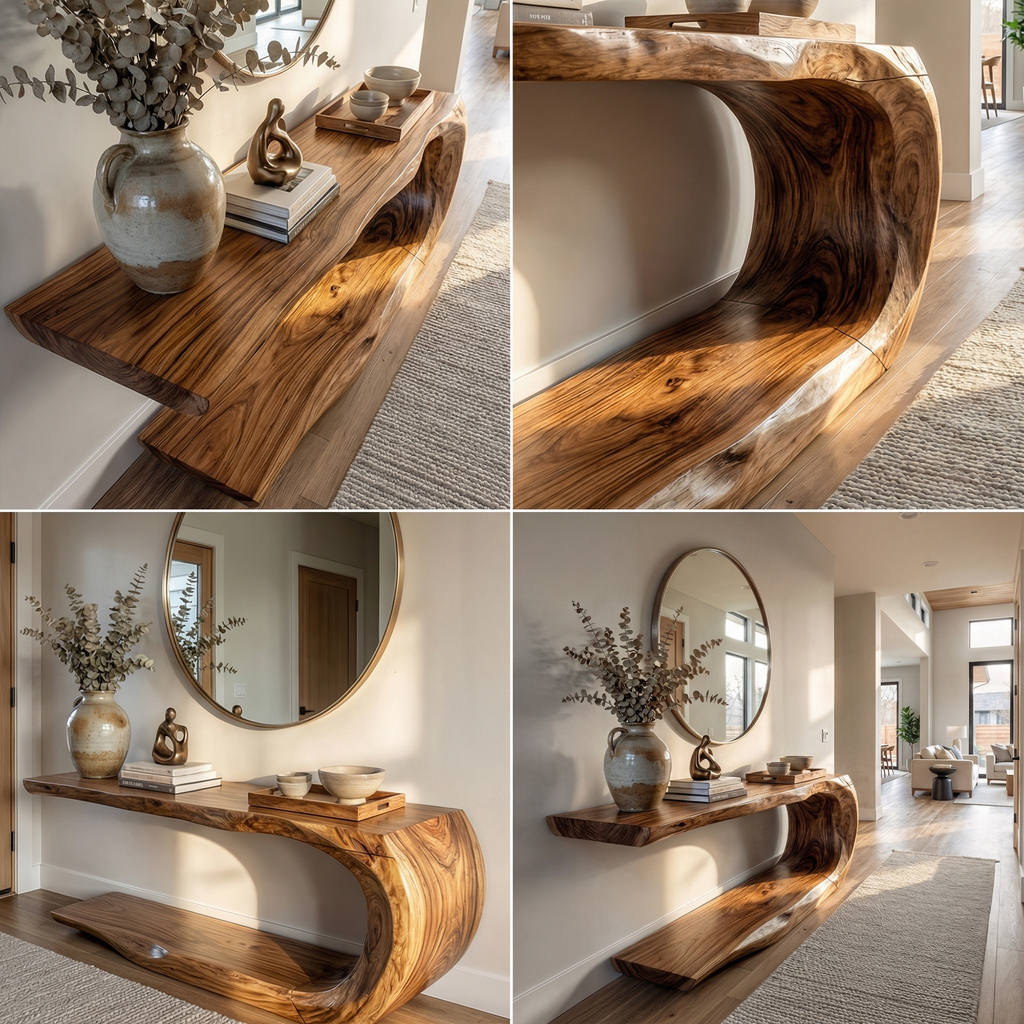 Rustic Console Table
