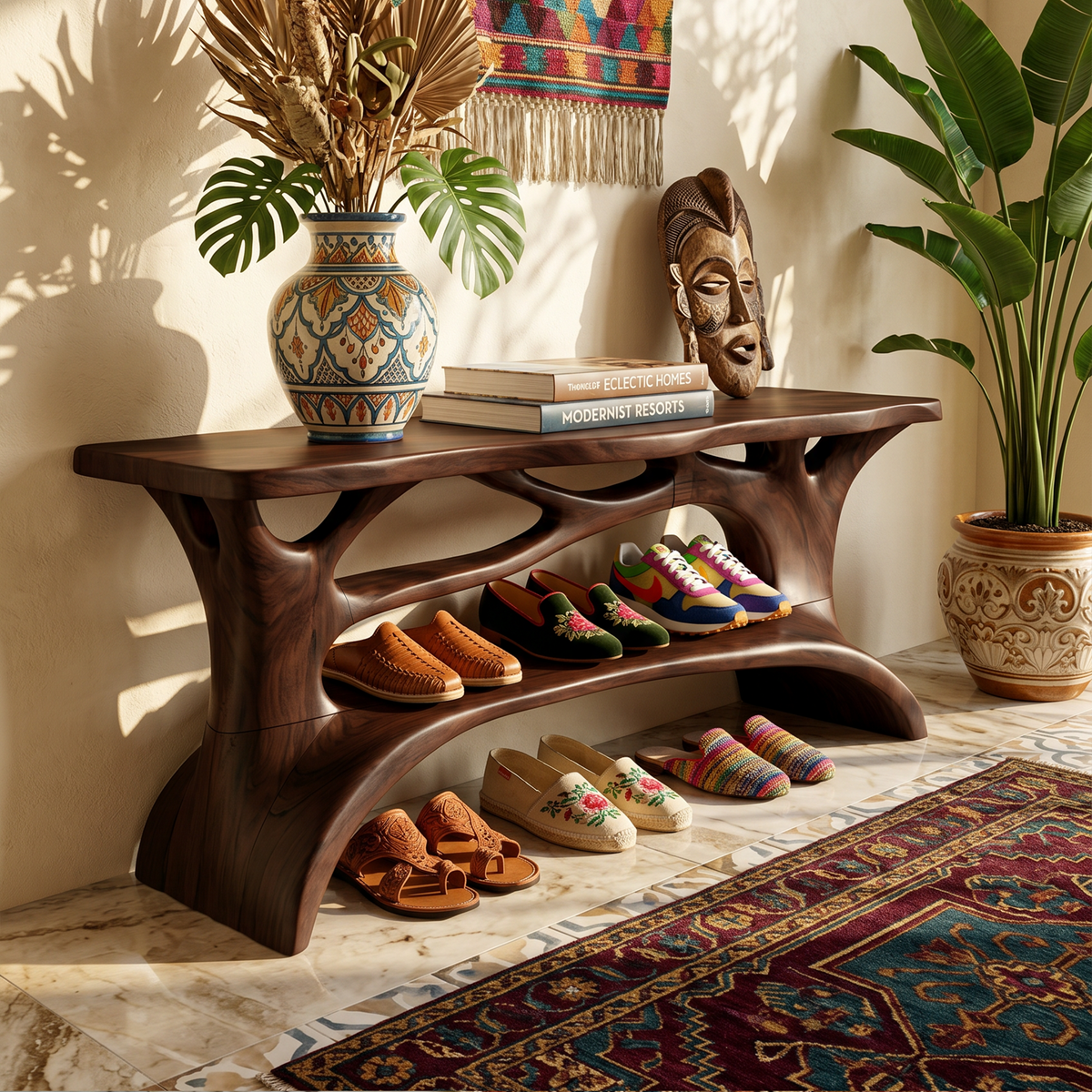 Minimalist Shoe Rack Shelf