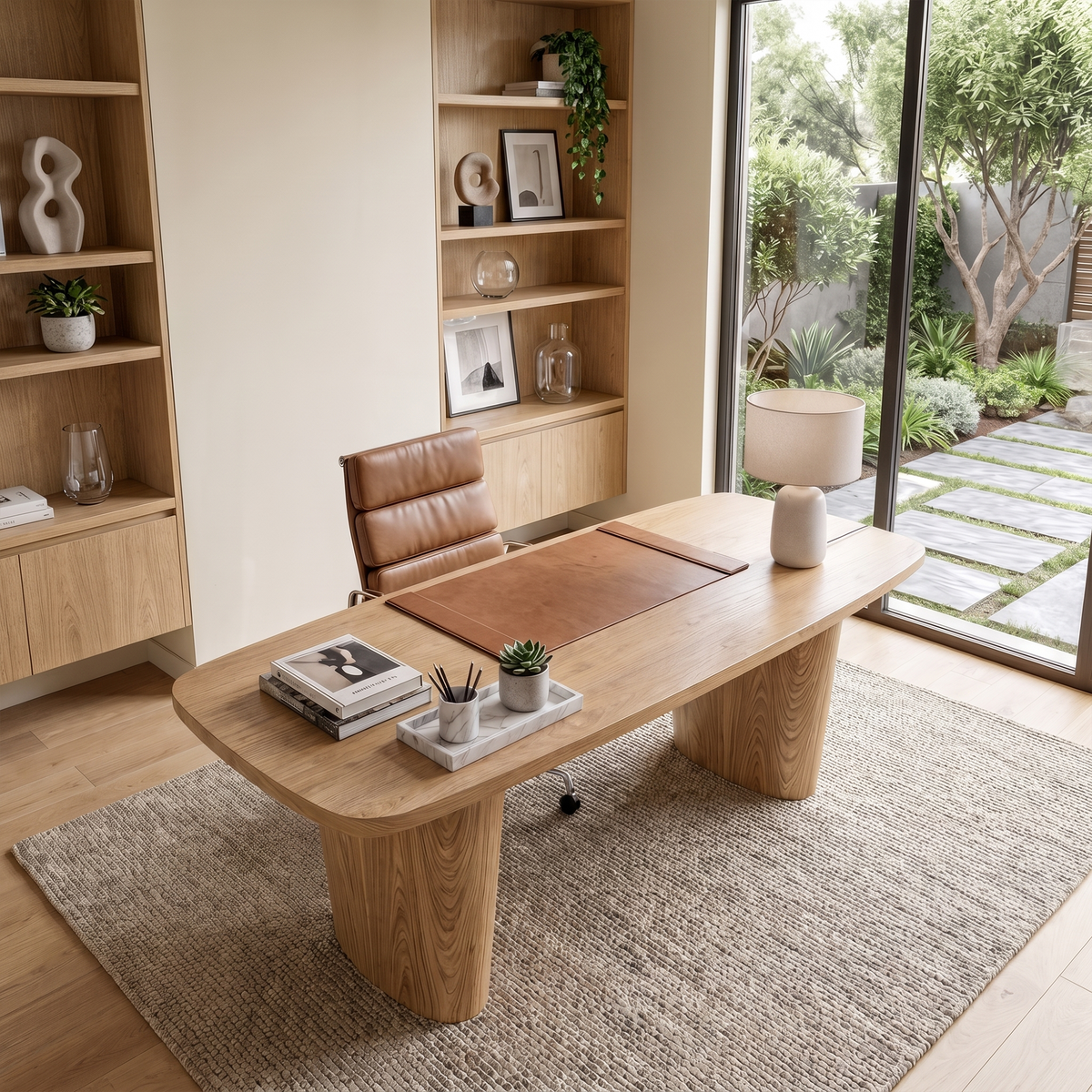 Modern Executive Wooden Desk