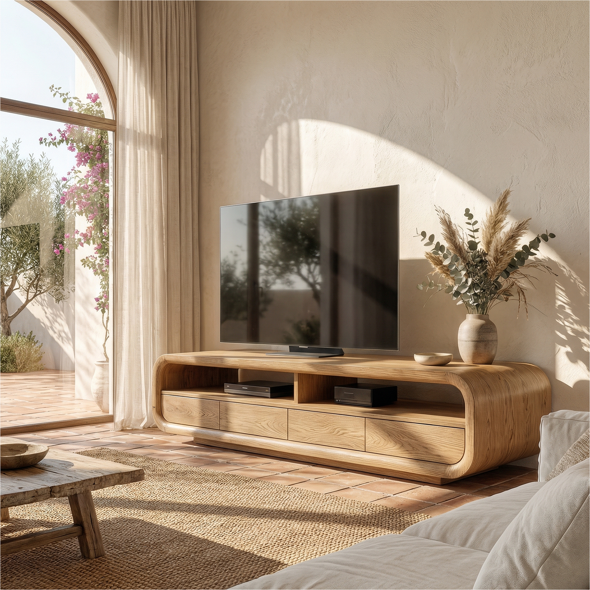 Rustic TV Cabinet