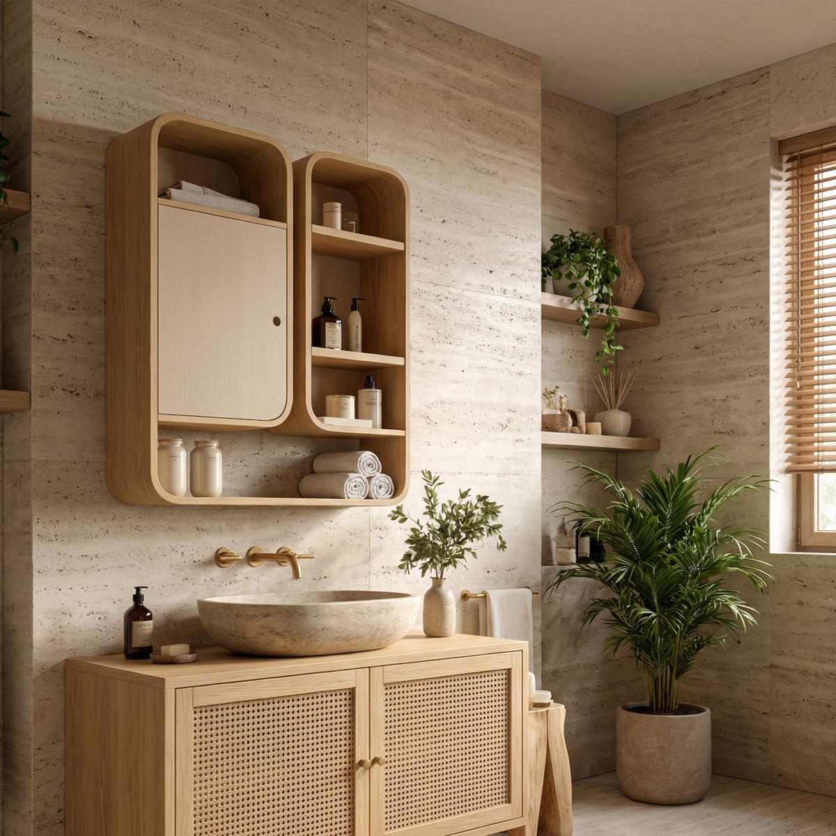 Modern Unique Bathroom Cabinet