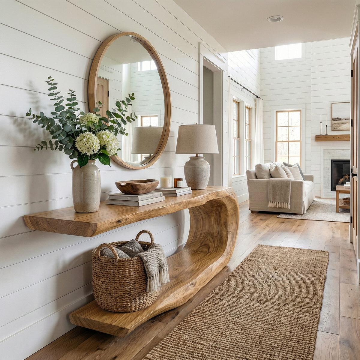 Rustic Console Table