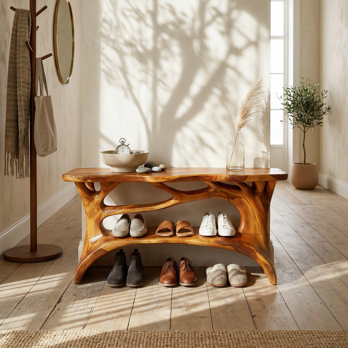Minimalist Shoe Rack Shelf