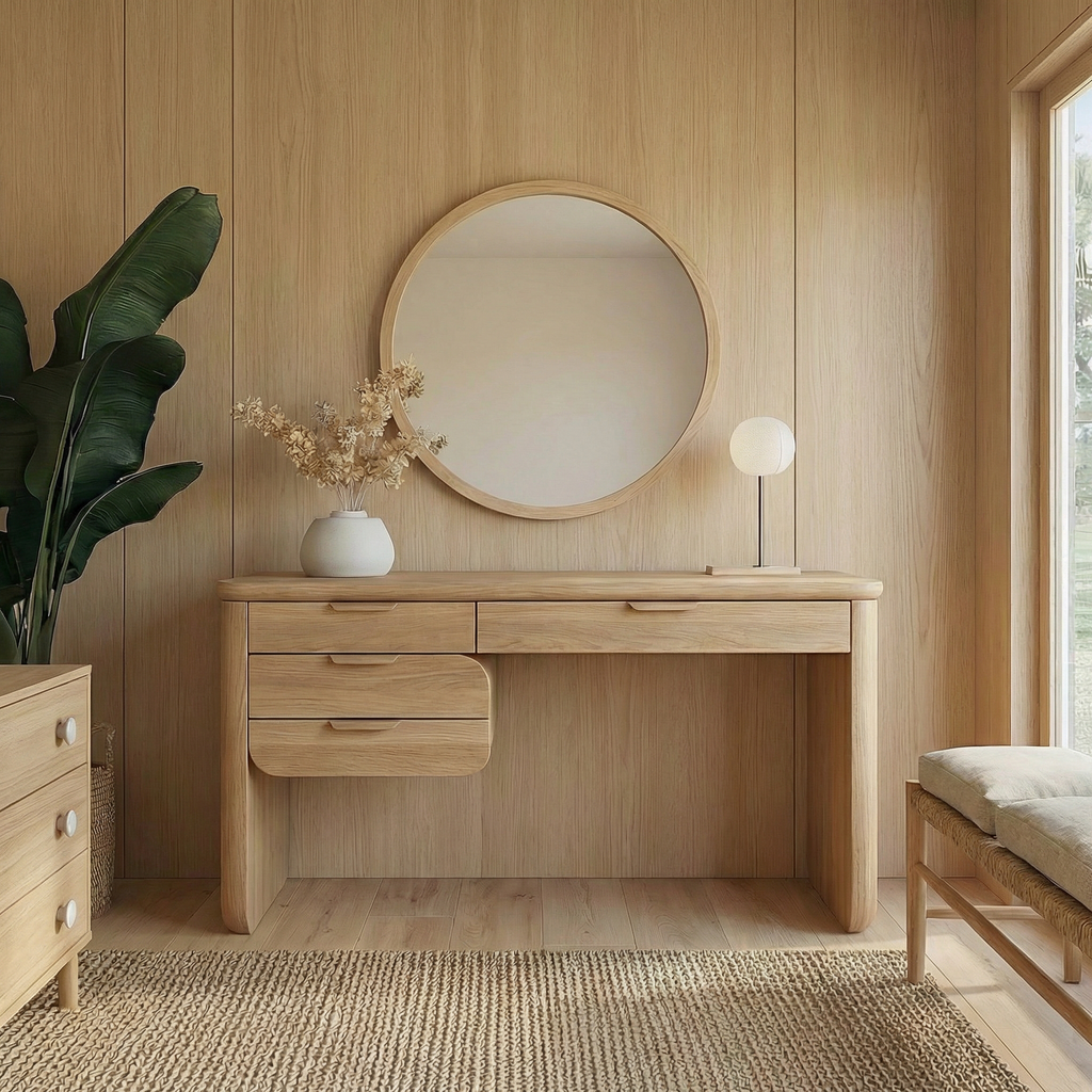 Minimalist Wooden Dressing Table