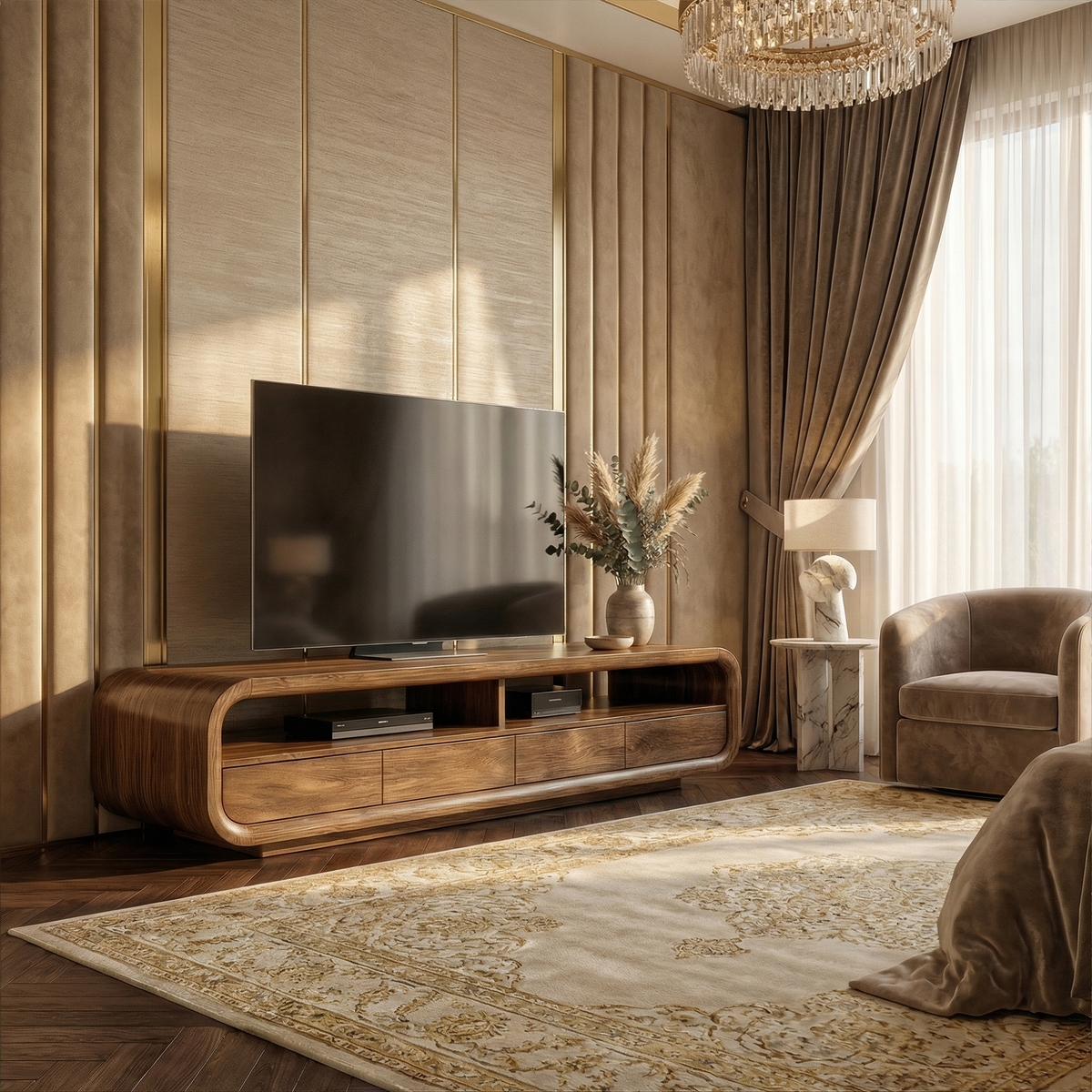 Rustic TV Cabinet