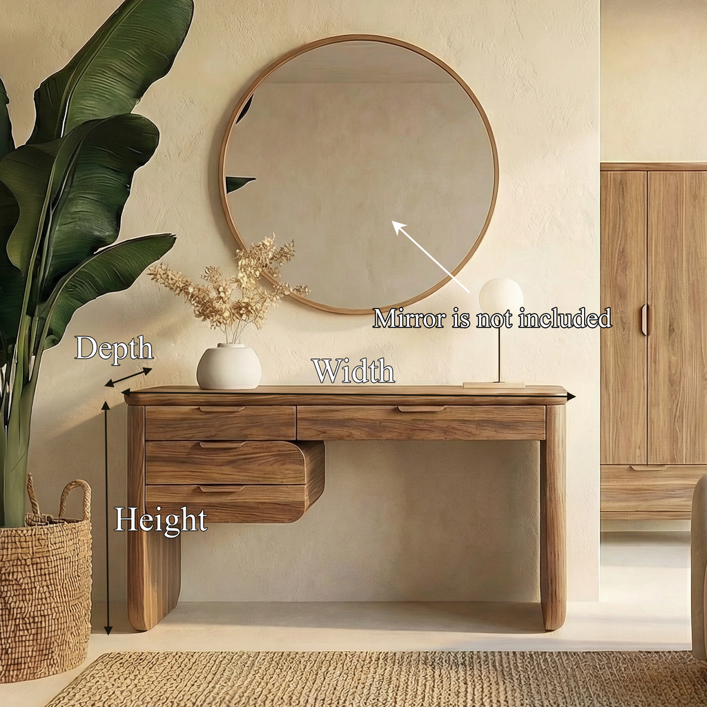 Minimalist Wooden Dressing Table
