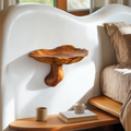 Organic Modern Bedside Wall Mushroom Shelf