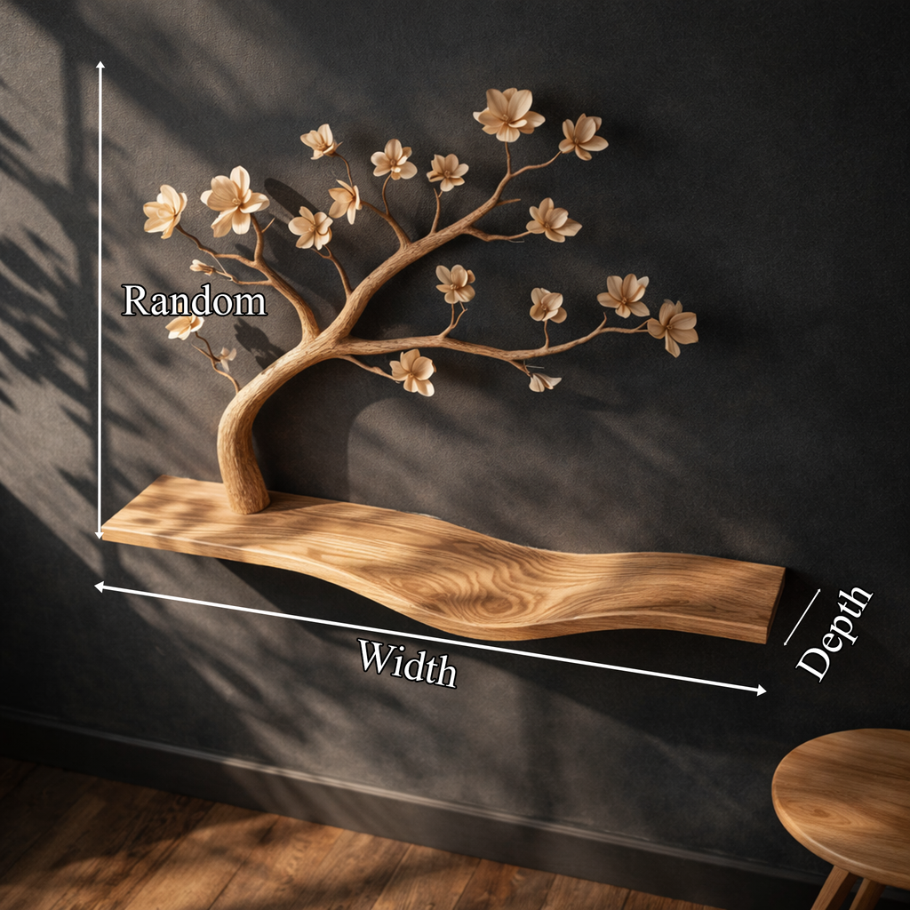 Rustic Artistic Tree Bookshelf